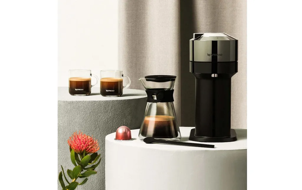 Nespresso Vertuo Kaffeekapselmaschine XN910C + VERTUO Carafe Set Pour-Over (610 Ml) – Bild 5
