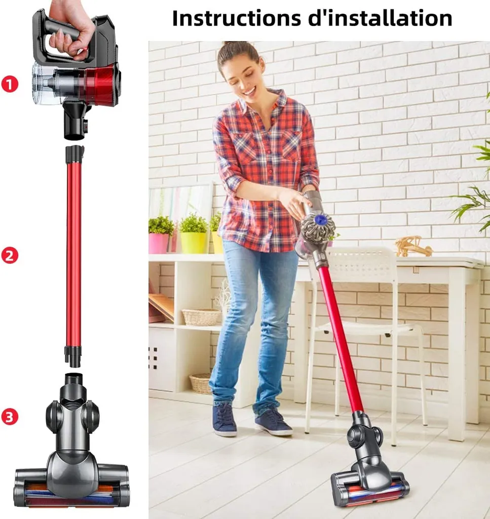 Mmgoqqt Ersatzbürste Für Dyson DC45 DC58 V6 DC61 DC62 Staubsauger Elektrobürste Für Dyson – Bild 5