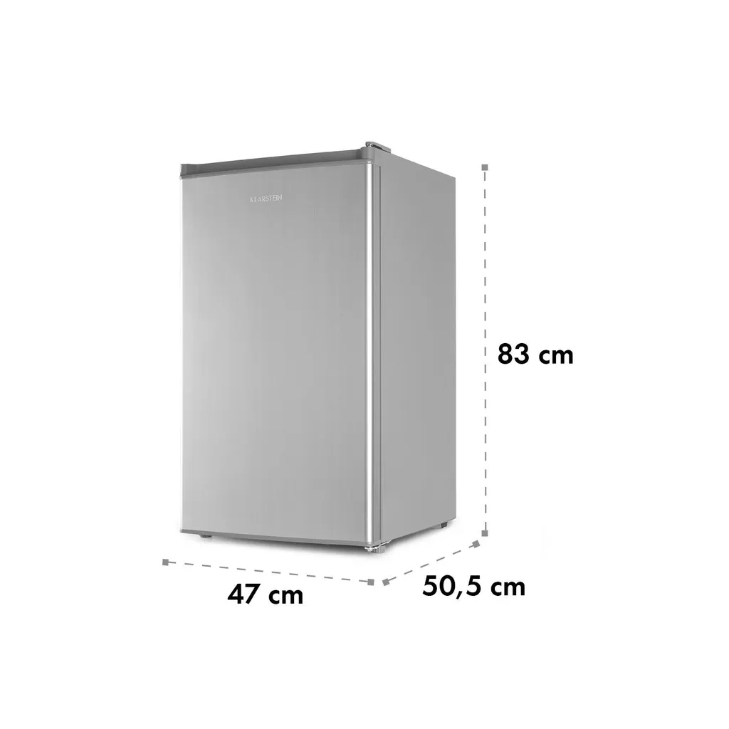 Klarstein Gefrierschrank Tiefkühlschrank Leise - Freezer - 3 Ebenen - Freistehend - Inkl. Eiswürfelform Und Eiskratzer - 60 Liter - Grau Tiefkühlschrank Freistehend Gefriertruhe Gefrierschrank Groß Kühltruhe Gefriergeräte – Bild 7