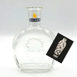 Mixcompany Ricard Karaffe Wasserkaraffe Vase Aus Glas Vintage Ricard Soleil Sonne Mit Logo