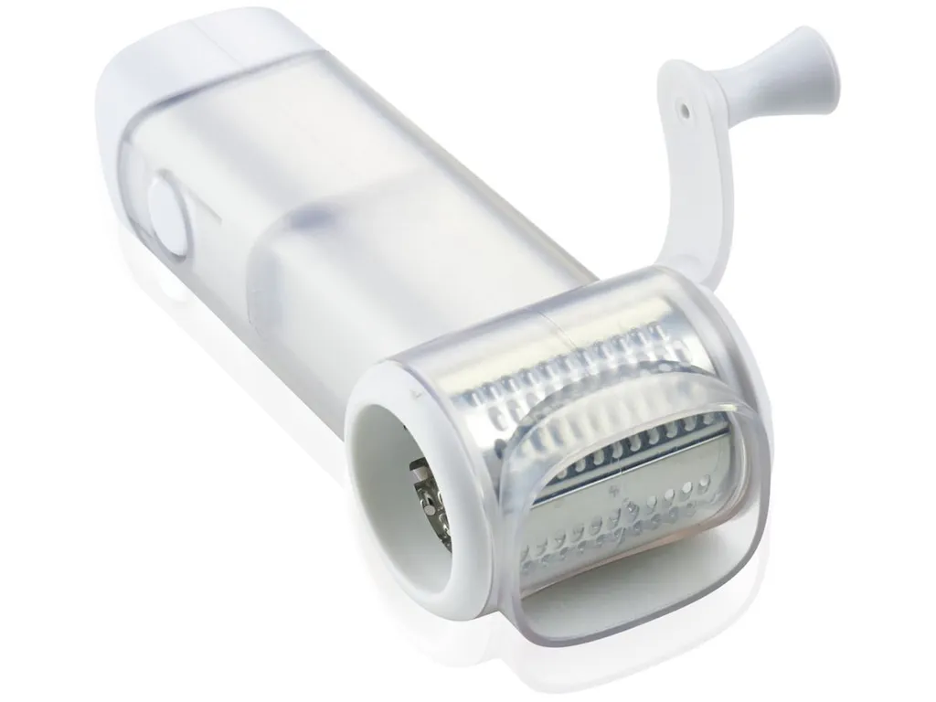 LEIFHEIT Käsemühle Käsereibe Parmesanmühle Käsehobel Reibe Hartkäse Trommelreibe – Bild 2