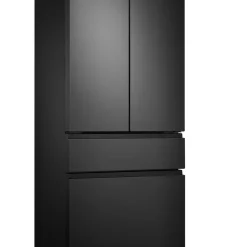 Hisense RF540N4SBF2 French Door Kühl-Gefrierkombination - 480L Fassungsvermögen - Total No Frost - Multi Air Flow - Super Cool - Holiday Modus - Türalarm - Versteckter Griff - Metal Glide Schublade
