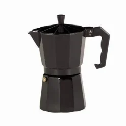 Karl Krüger 502S Italiano Espressokocher Mokkakocher 6 Tassen Schwarz