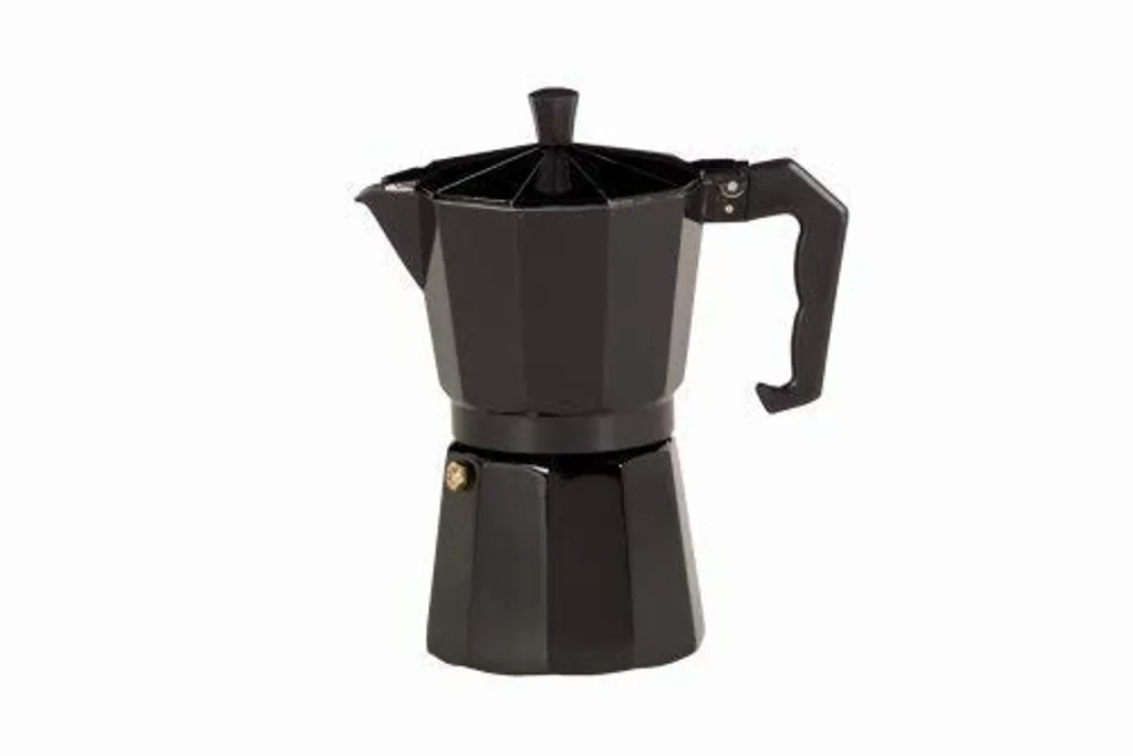 Karl Krüger 502S Italiano Espressokocher Mokkakocher 6 Tassen Schwarz