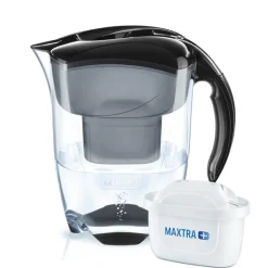 Brita Wasserfilter-Kanne Elemaris XL Schwarz