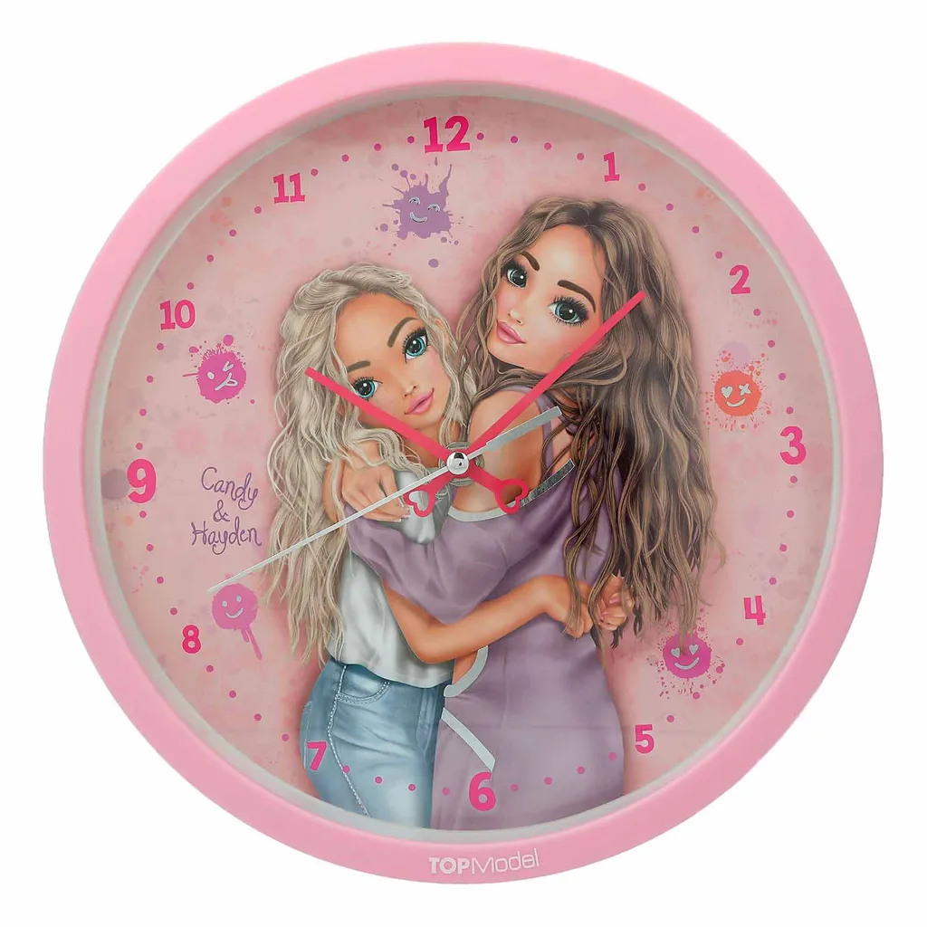 Depesche Möbel TOPModel Wanduhr HAPPY TOGETHER Wanduhren Freundschaft Wanddeko – Bild 2