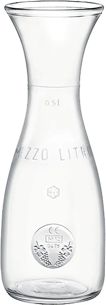 Bormioli Rocco S.A. Misura Karaffe 0,5L Geeicht - 12 Stück – Bild 2