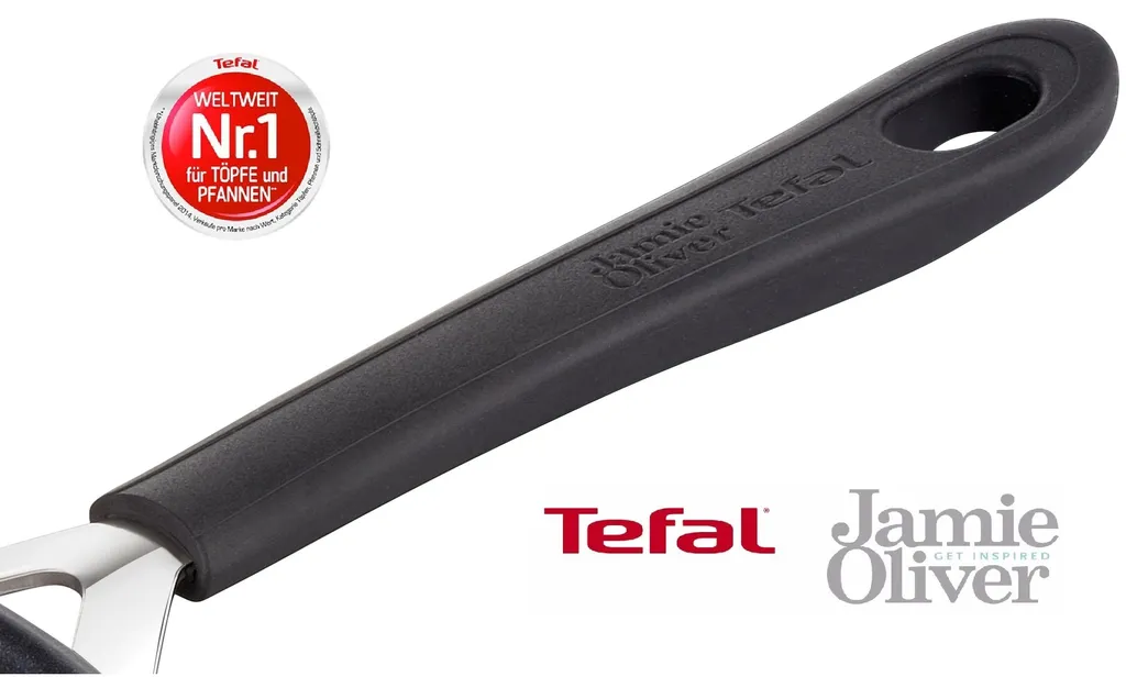 Tefal H80505, Rund, Allzweckpfanne, Edelstahl, Edelstahl, Jamie Oliver, 210 °C – Bild 2