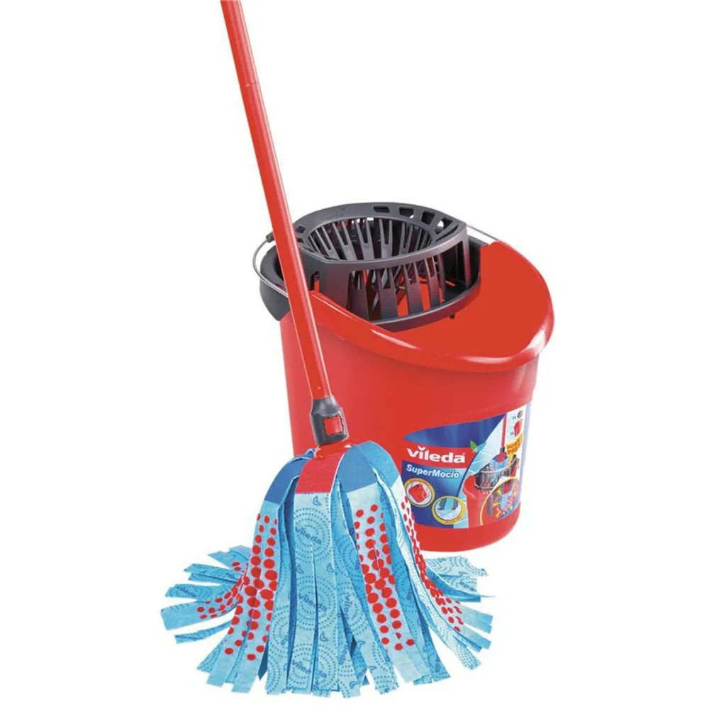 Vileda Mop PutzEimer SuperMocio 3 Action Komplett Set – Bild 7
