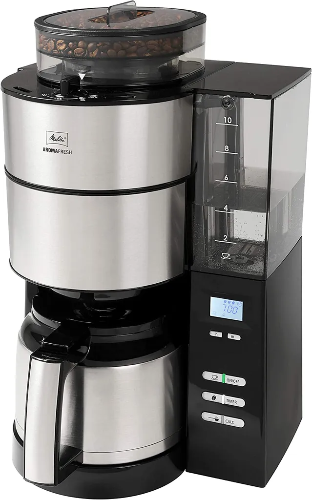 Melitta Aroma Fresh Therm - Kaffeemaschine - Edelstahl/schwarz – Bild 3