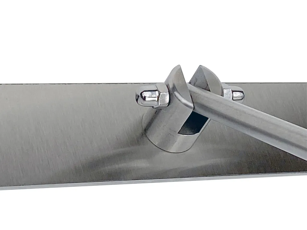 DanDiBo DanDiBo Sonnenuhr Edelstahl Für Die Wand 70 Cm Rostfrei 96206 Ausrichtbar Wetterfest Gartenuhr Modern Metall – Bild 4