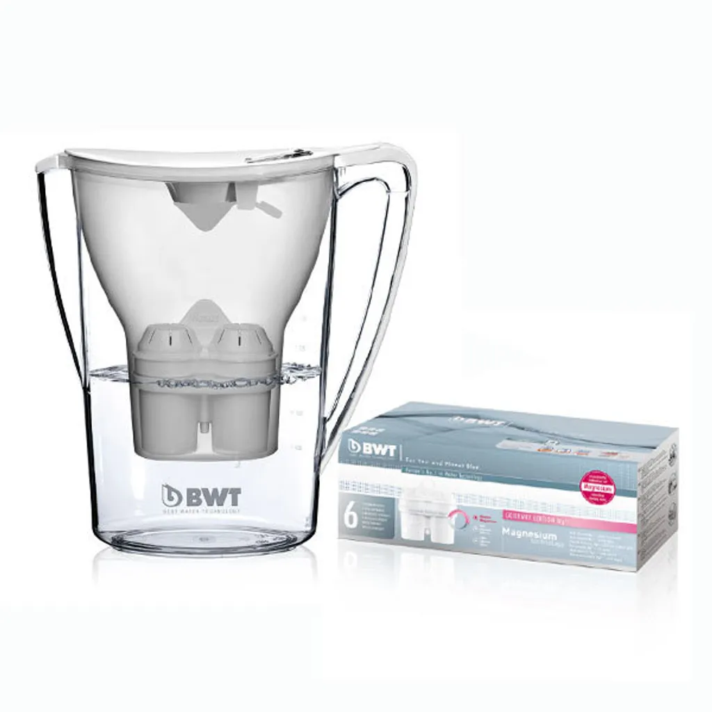 BWT Water + More BWT 815077 Penguin White Inkl. 6 X LongLife Filter – Bild 3