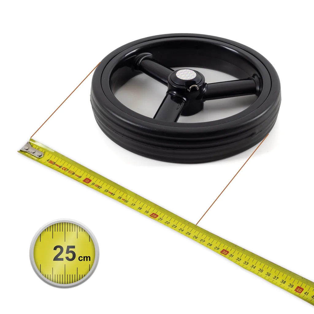 Andersen Shopper Royal Alu Klappbar Mit 3-Speichenrad Ø 25cm Und 45 Liter Tasche Malit Rot Mit Kühlfach – Bild 9