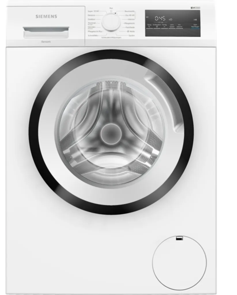 Siemens WM14N128 IQ300 Waschmaschine, 8 Kg, 1400 UpM, Outdoor-Programm Schonende Reinigung, SpeedPack L Beschleunigen Sie Ihre Programme, Nachlegefunktion – Bild 14