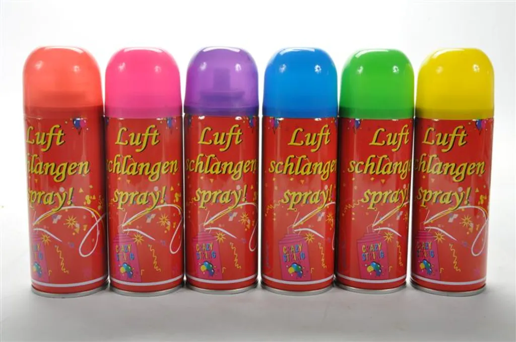 Kronen Import Luftschlangenspray