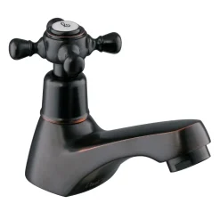 PaulGurkes Kaltwasserhahn Nostalgie Schwarz Retro Standventil