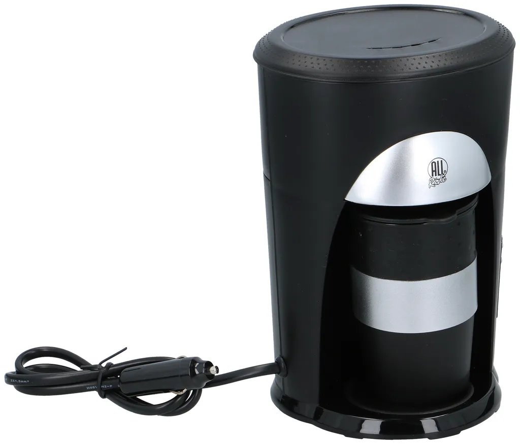 All-Ride All Ride Kaffeemaschine - Kaffee - Coffee To Go - Car Truck 24V - Aktiva 300W - Pad Für 1 Tasse - Inkl. Becher