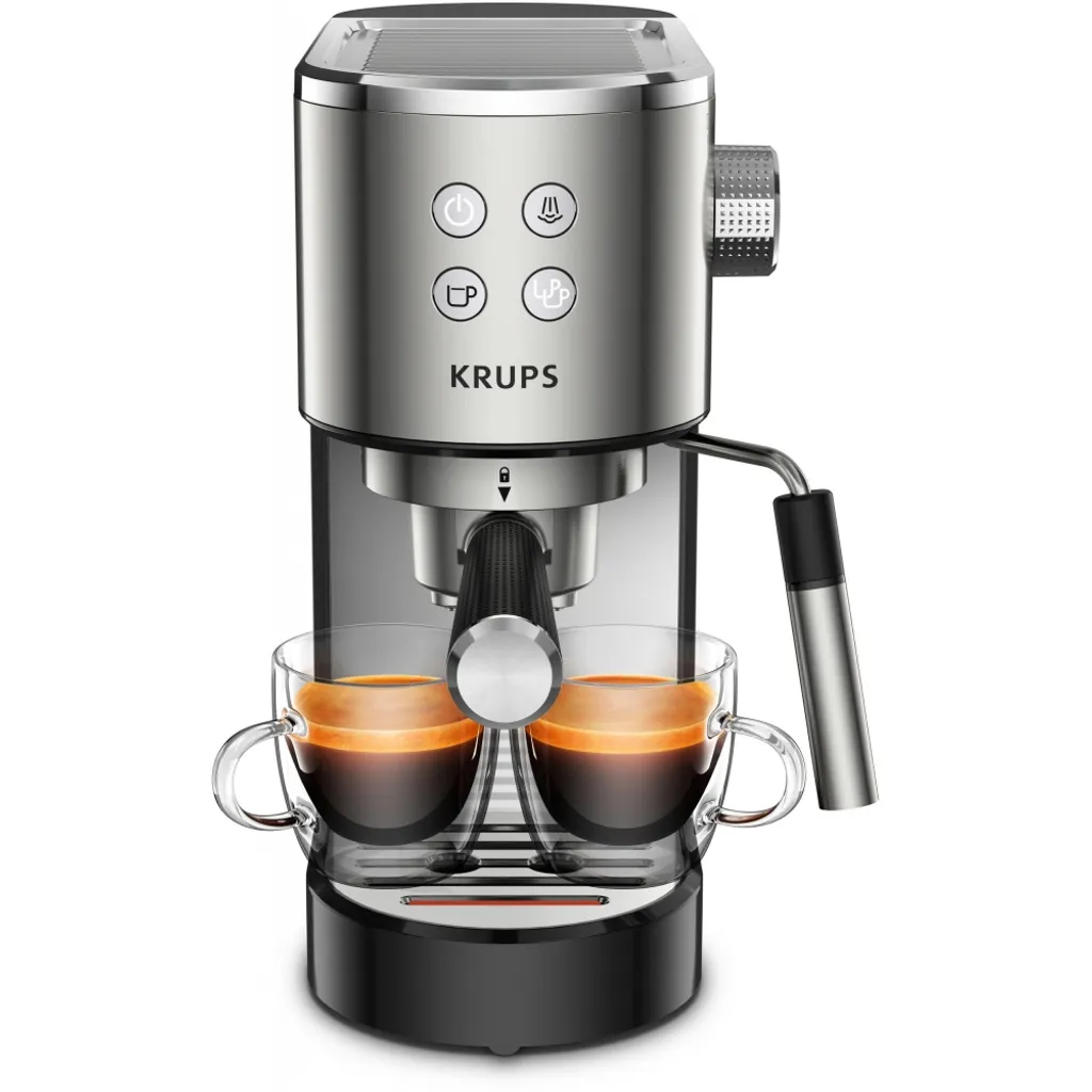 Krups XP 442 - Espresso Siebträger - Edelstahl/schwarz – Bild 3
