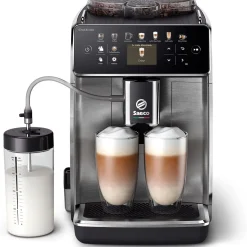 Philips Saeco SM6585/00 GranAroma Kaf­fee­voll­au­to­mat Mit Farbigem Display Edelstahl