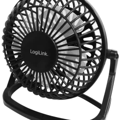 LogiLink USB Mini Notebook Ventilator Schwarz