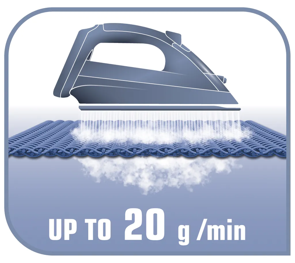 Tefal Virtuo Dampfbügeleisen FV1710 - 1800 W - Dampfstoß 80 G/Min – Bild 6