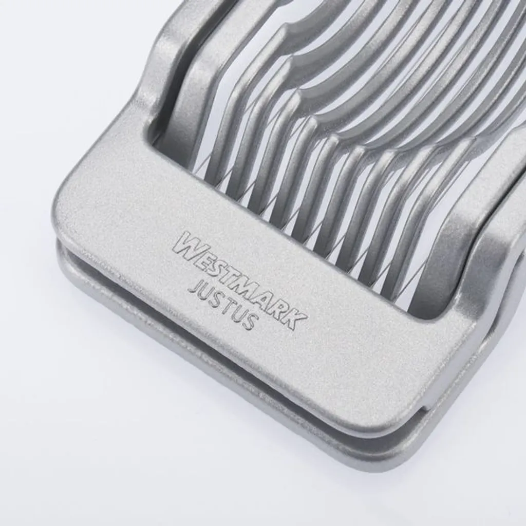 Westmark Eierteiler, Aluminiumdruckguss/Rostfreier Edelstahl, 14 X 8 X 3 Cm, Justus, Silber, 10402260 – Bild 14