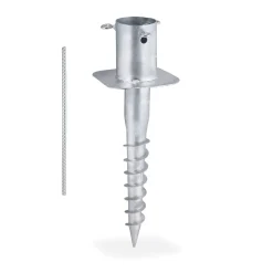 Relaxdays Bodenhülse Sonnenschirm