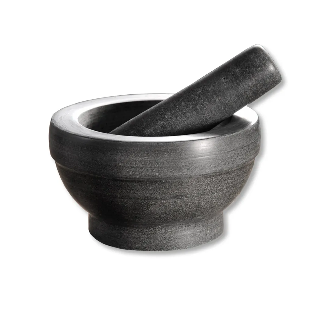 KESPER Mörser Granit Ø 16 Cm H: 8,5 Cm Mit Schlegel 71501