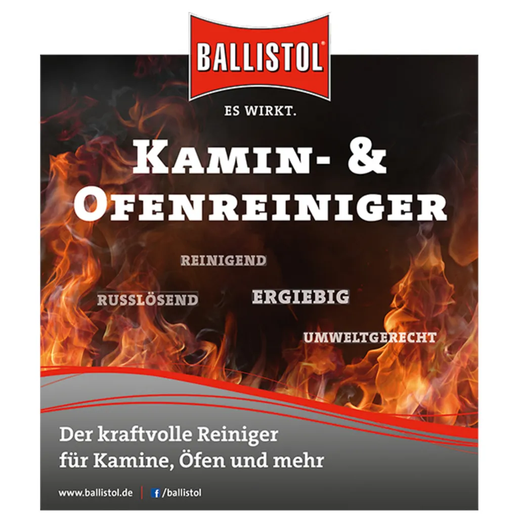 Ballistol Kamin- Und Ofenreiniger Kamofix Pumpsprüher 750ml (1er Pack) – Bild 9