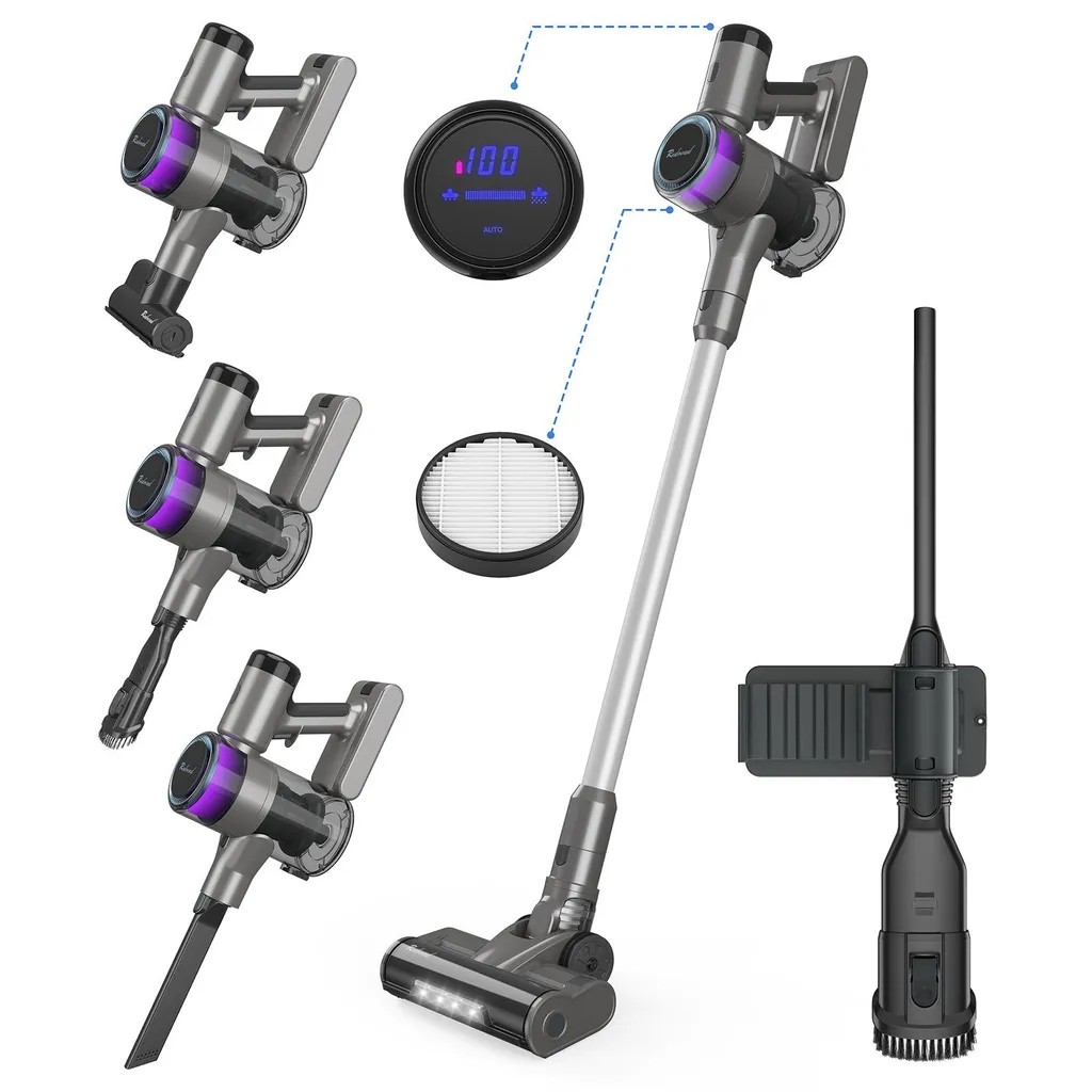 Redroad X17 Wireless Intelligent Induction Vakuum Redroad X17 350W Schwarz 2000Ah 25000Pa