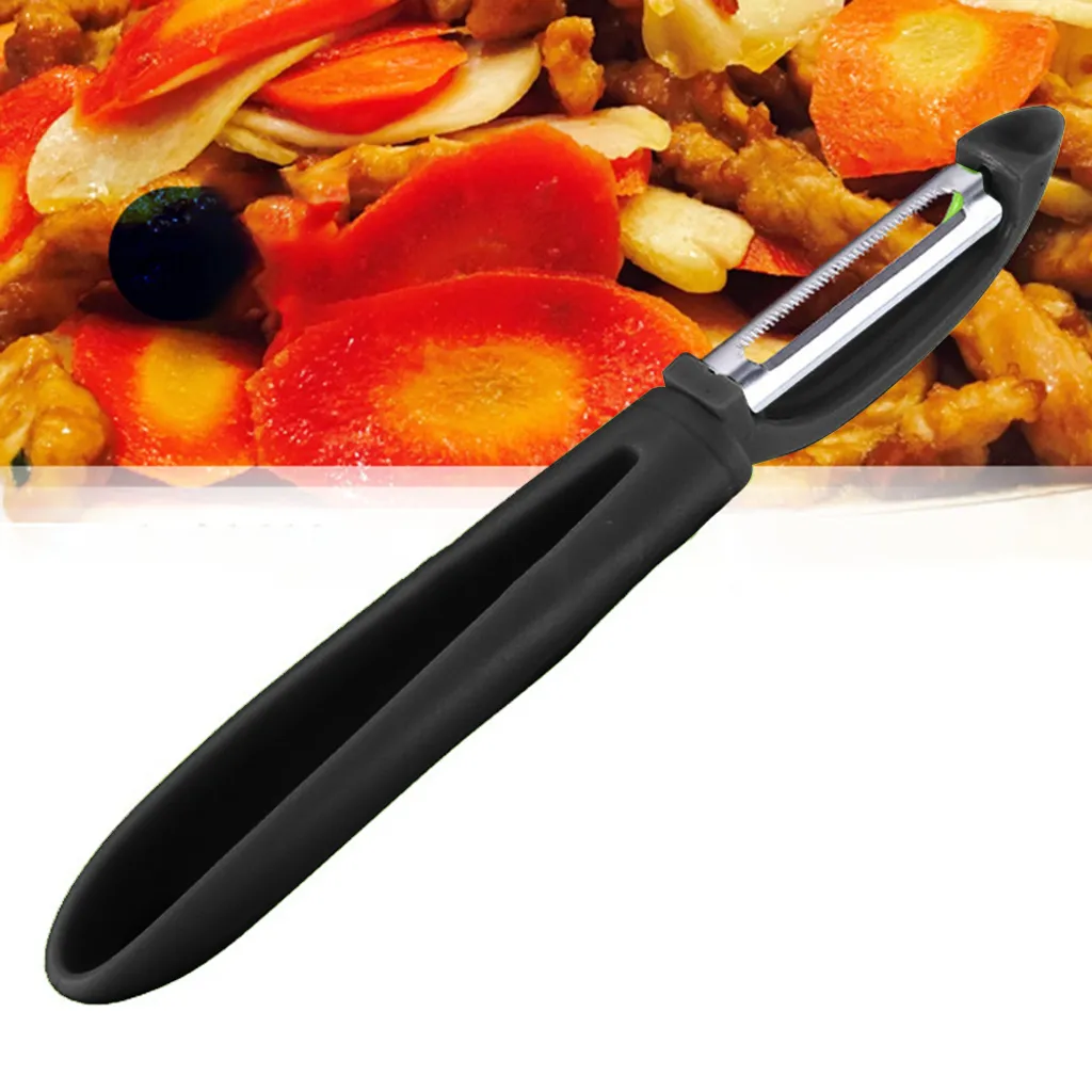 Jormftte Kartoffelschäler | Pendelschäler | Gemüseschäler | Obstschäler -schwarz – Bild 4