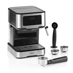 Maxxworld Espressomaschine Siebträgermaschine Siebträger Milchschaumdüse 15 Bar Touch BEEM
