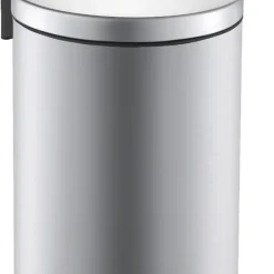 TrendLine Treteimer Luna 20 L Edelstahl Gebürstet Anti-Fingerprint