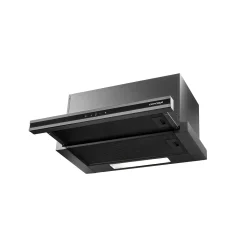 Concept Titania OPV3860DS Ausziehbare Dunstabzugshaube 60cm Mit LED-Beleuchtung Einbauhaube 517 M3 / Stunde 104W Energieklasse C