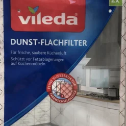 Vileda Dunst-Flachfilter Mit Farb-Wechselanzeige (2 St.)