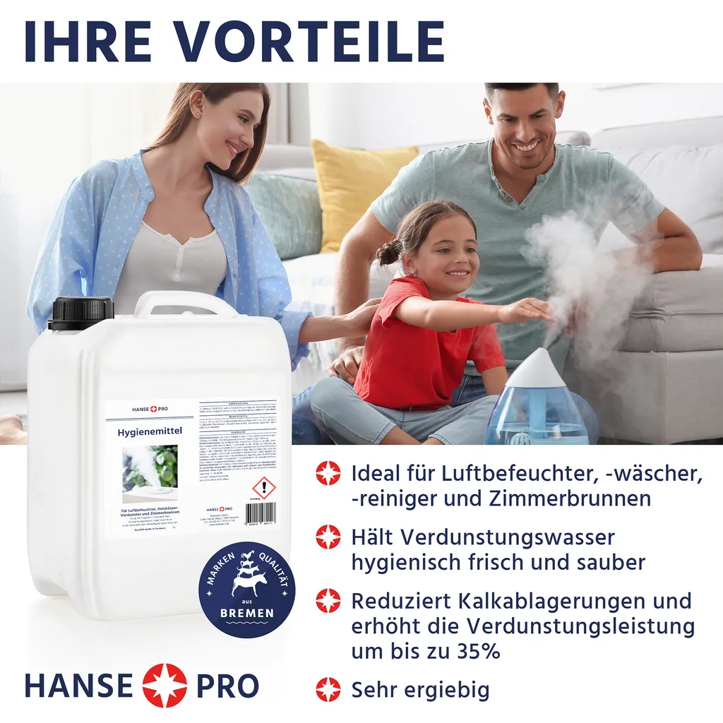 HANSE PRO Hygienemittel, 5 Liter , Verpackungseinheit:1 Stück – Bild 3