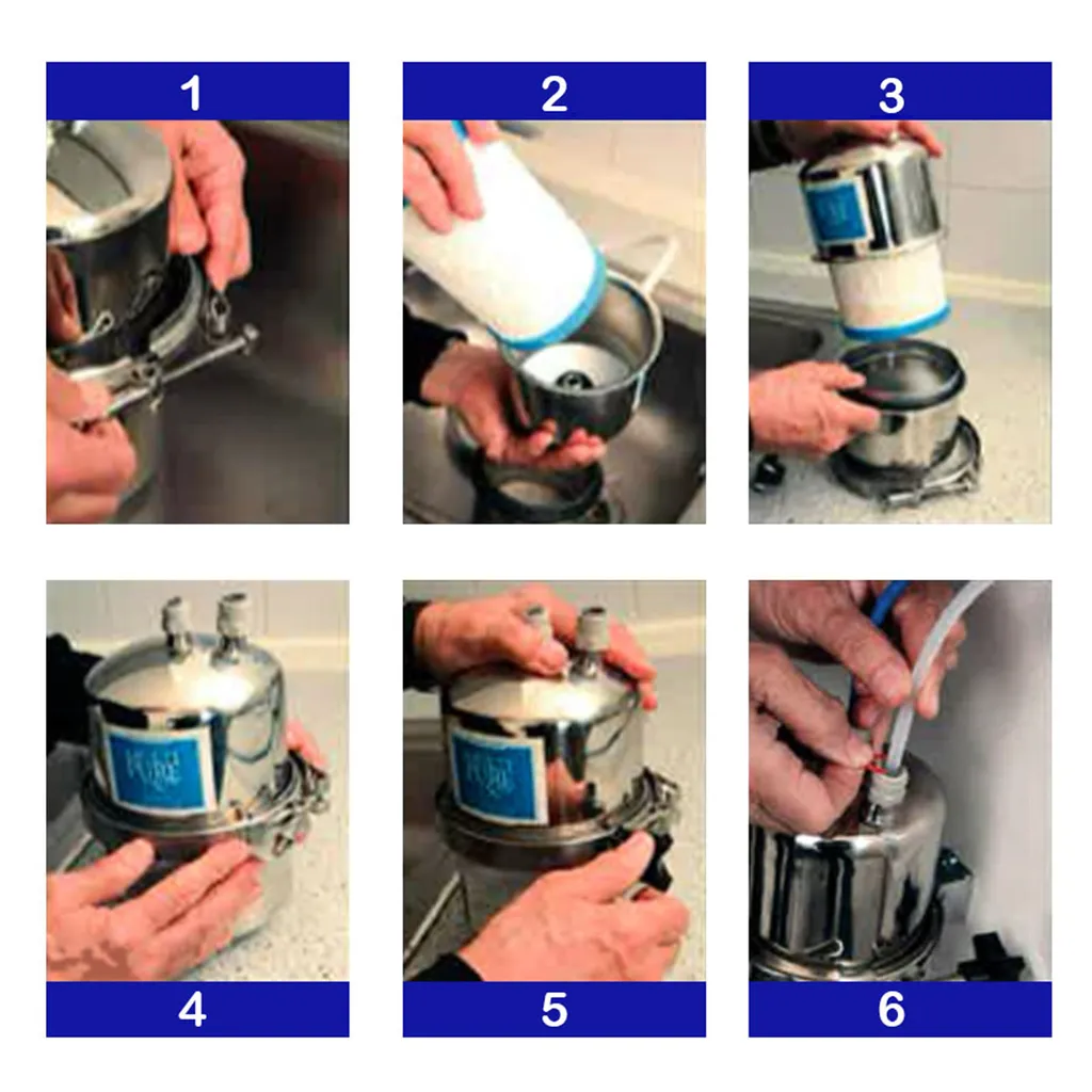 Multipure MP-750SB Trinkwasser Edelstahl-Untertisch-/Einbaufilter – Bild 4