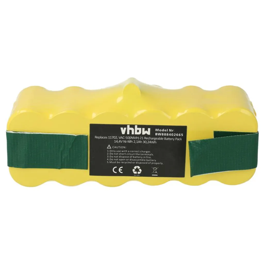 VHBW Staubsauger-Akku Für IRobot Roomba 500, 605, 700, 800, 900 - 2100 MAh, 14,4 Volt, Ni-Mh