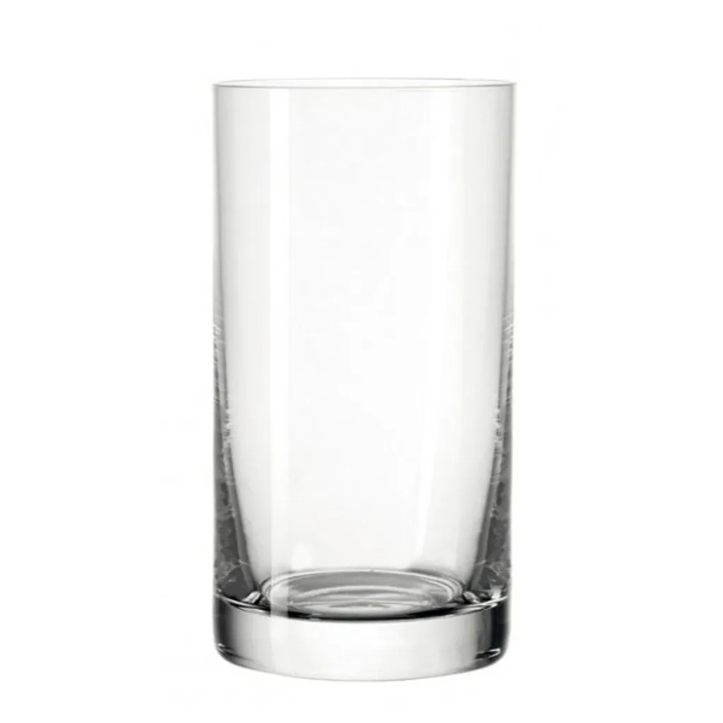 LEONARDO 039612 Easy+ Wasser Becher Medium, Glas, 240ml, H 12cm, Klar (6 Stück) – Bild 2