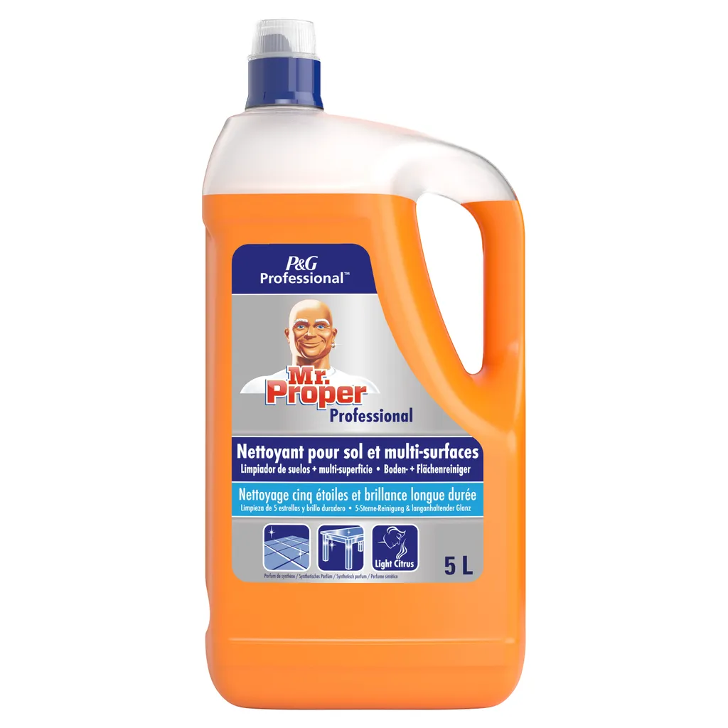 Procter & Gamble P&G Professional Mr. Proper Boden + Flächenreiniger Light Citrus 5 Liter