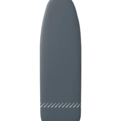 Laurastar Bügelbezug Universalcover Grau, Einzigartiges Laurastar-Design, 131cm X 55cm, 100 % Baumwolle, Praktisches Klipp-System, Geeignet Für Alle Bügeltische Anderer Marken, Waschmaschinenfest