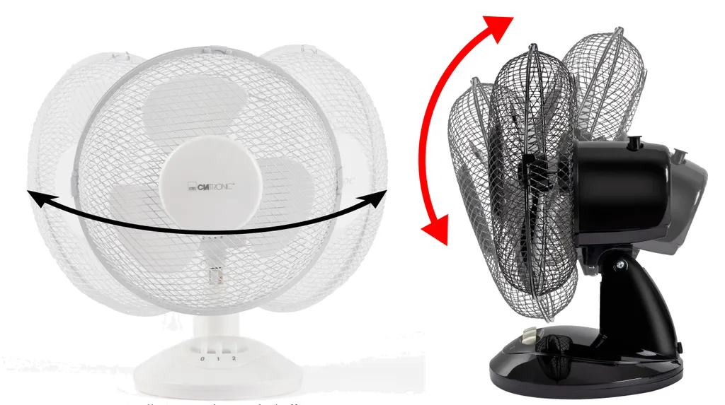 CLATRONIC Tisch-Ventilator VL 3602 Durchmesser: 300 Mm – Bild 2