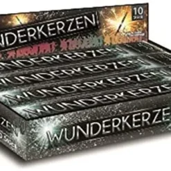 Startrade GmbH & Co. KG Wunderkerzen 30 Cm 300 Stück Von Startrade Im Display Für Party Hochzeit Geburtstag Silvester