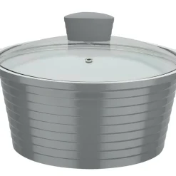 GSW Kochtopf Mit Deckel „Bolero Grey“ 20cm