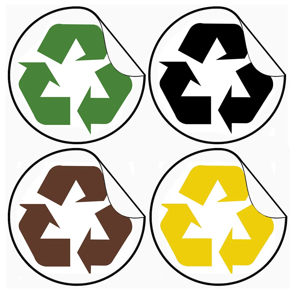 SVITA V3X15 Mülleimer 45 Liter 3x15L Standeimer Edelstahl Mülltrennung Silber Papierkorb Wand-Halterung Aufbewahrung – Bild 7