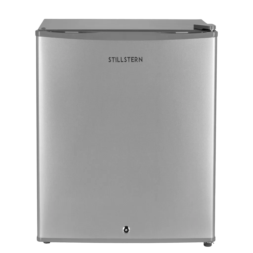 Stillstern Mini Gefrierschrank Mit Schloss 42L, 4 Sterne-Gefrierraum Mit Eiswürfelschale, Geringer Energieverbrauch, Wechselbarer Türanschlag, Gefrierbox, Mini Gefriertruhe, Gefrierschrank Klein