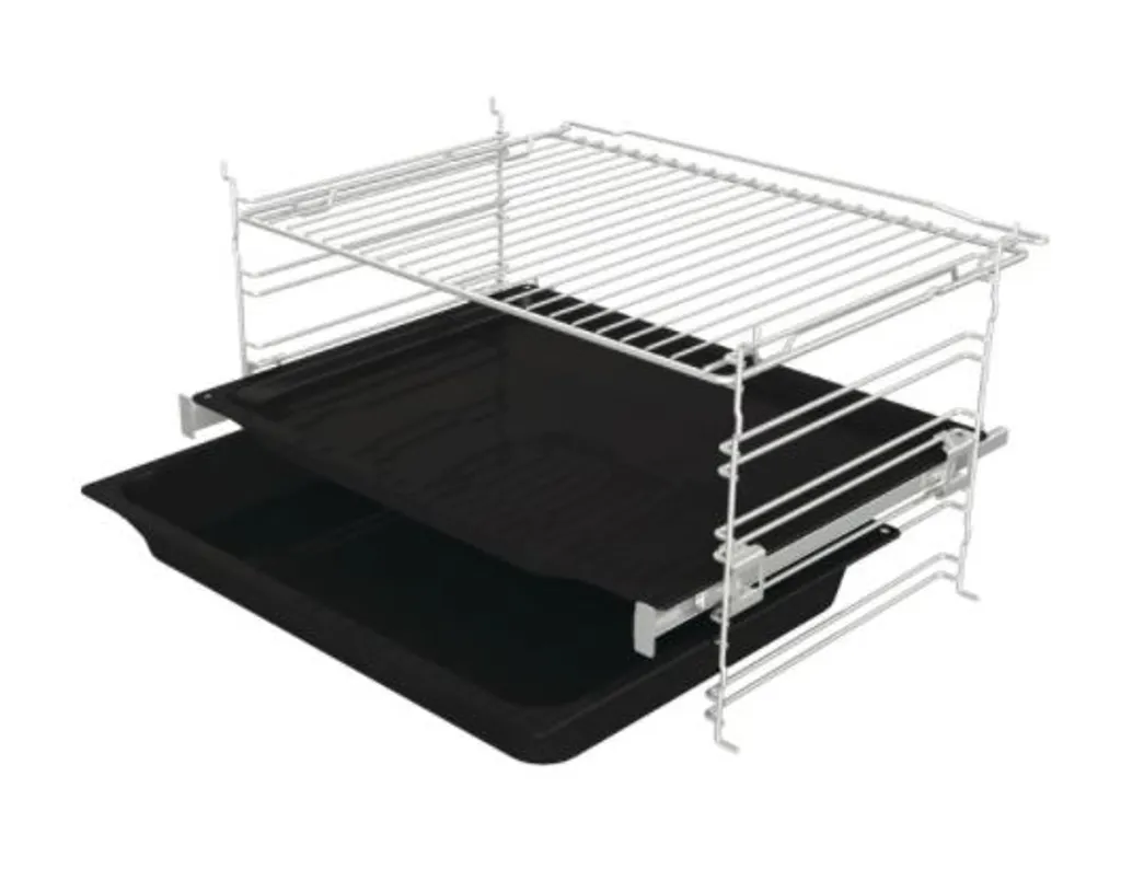 Gorenje BOS 6737 E13X Einbau-Backofen / 77 Liter/Heißluft/ExtraSteam/GentleClose & Open/EcoClean/Air Fry/PizzaMode/PerfectGrill/Teleskopauszüge/Inox-Look, Grau – Bild 7