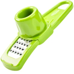 Reibe Knoblauch Küchenreibe Knoblauchreibe Multifunktionale Ingwer Grinding Grater Küchenhelfer Tools Edelstahl Schokolade Cutter Käse Muskat Zitrone Grün Retoo