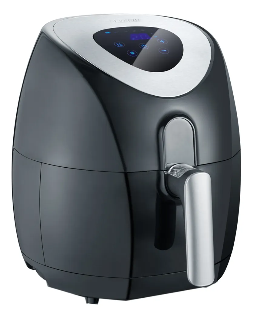 SEVERIN Heißluft-Fritteuse FR 2445 Edelstahl / Schwarz