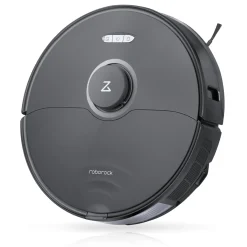 Roborock S8 Staubsauger Roboter 6000Pa Mit DuoRoller-Bürste VibraRise Wischen 3D-Mapping 3D-Strukturiertes Licht LiDAR Kindersicherung APP Control Saugroboter (Schwarz) (Upgrade S7)